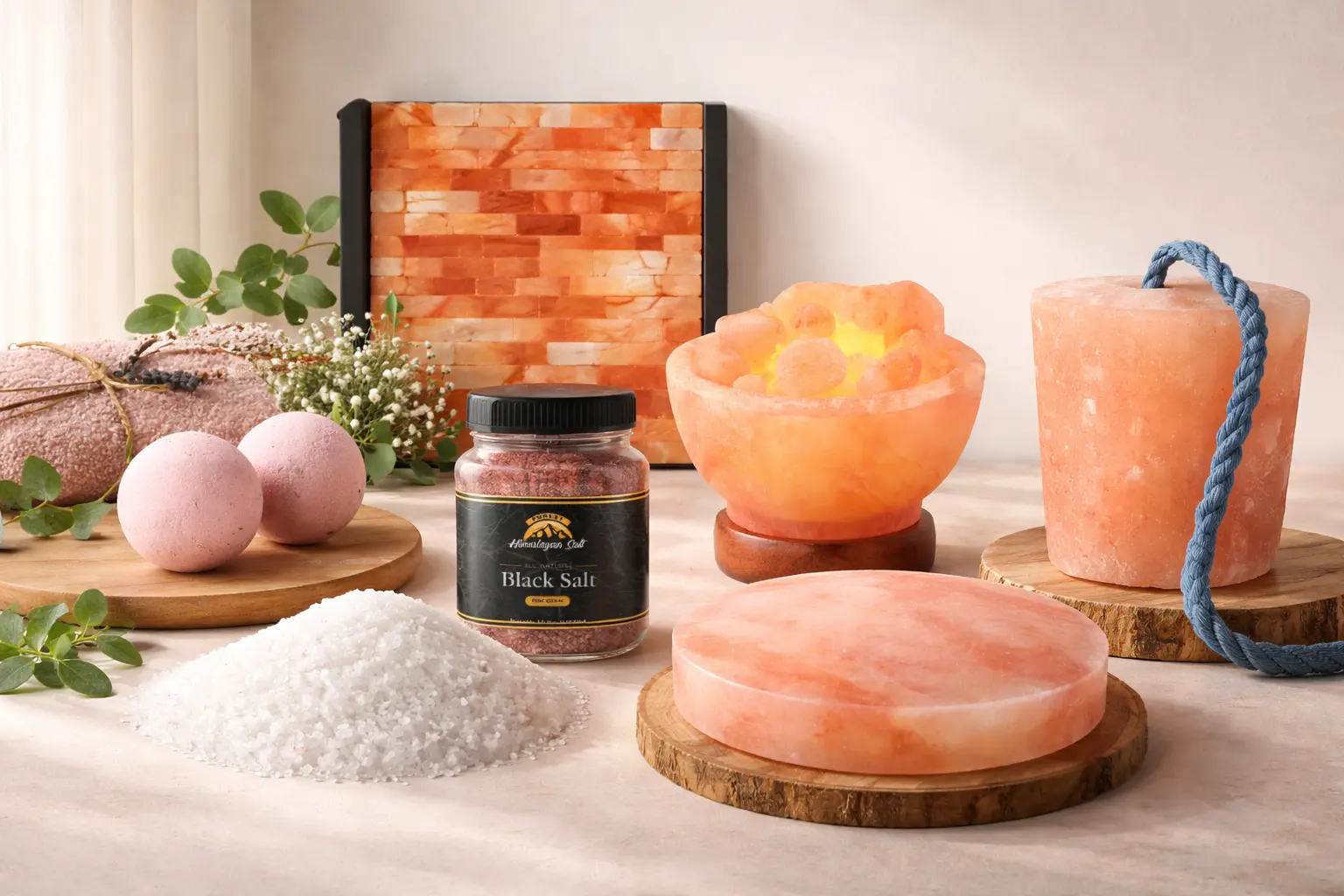 Pak Pink Factory or Himalayan Salt Blocks